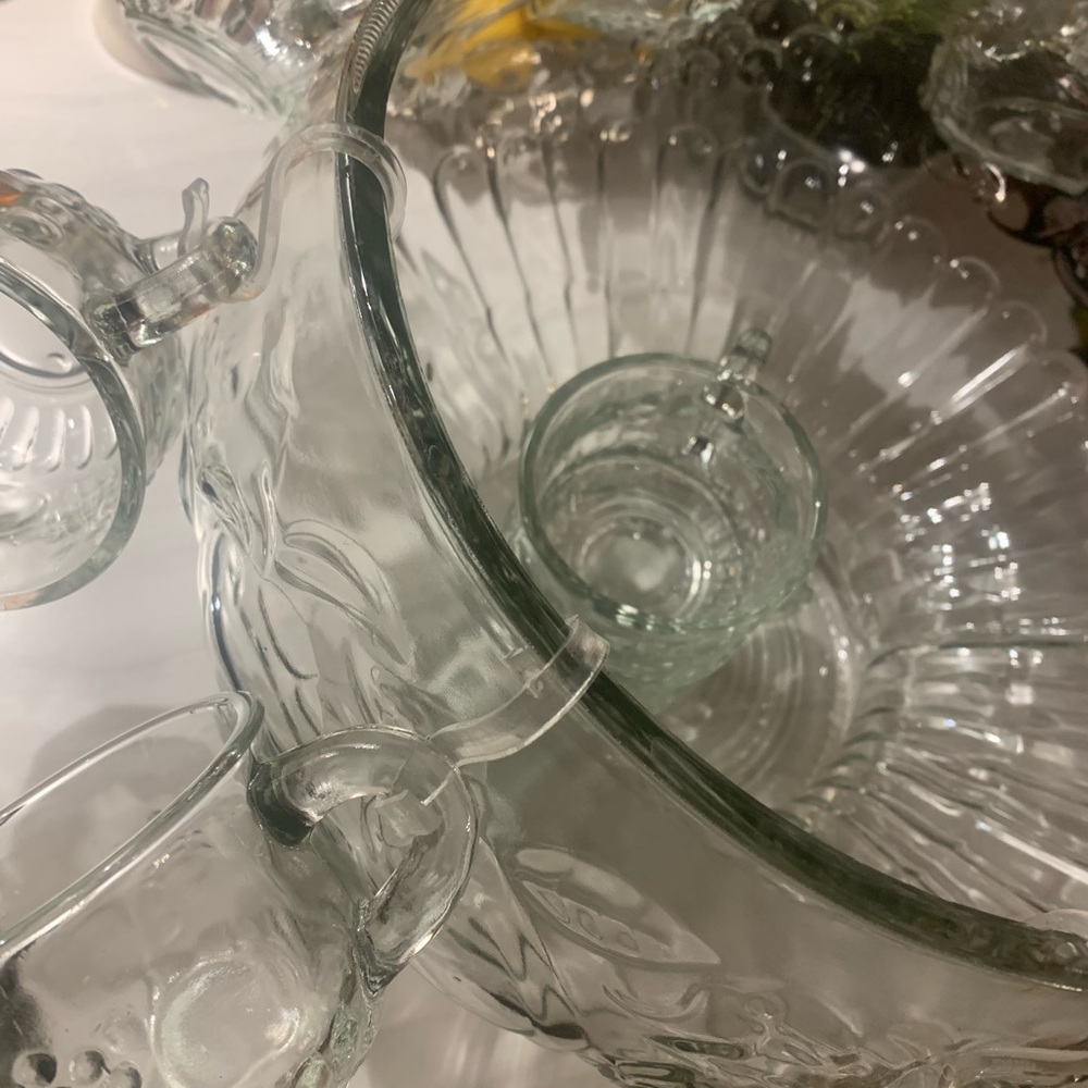 🍇🍷 Vintage punch drink set🍇🍊🍍 - Picture 2 of 11